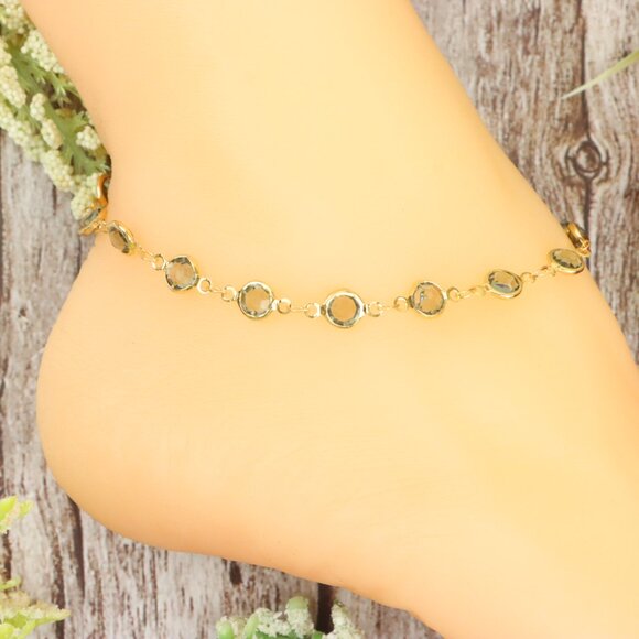 "Dainty Anklet for Women – Elegant Everyday Jewelry & Perfect Gift | MLCRC1283 - Picture 7 of 10
